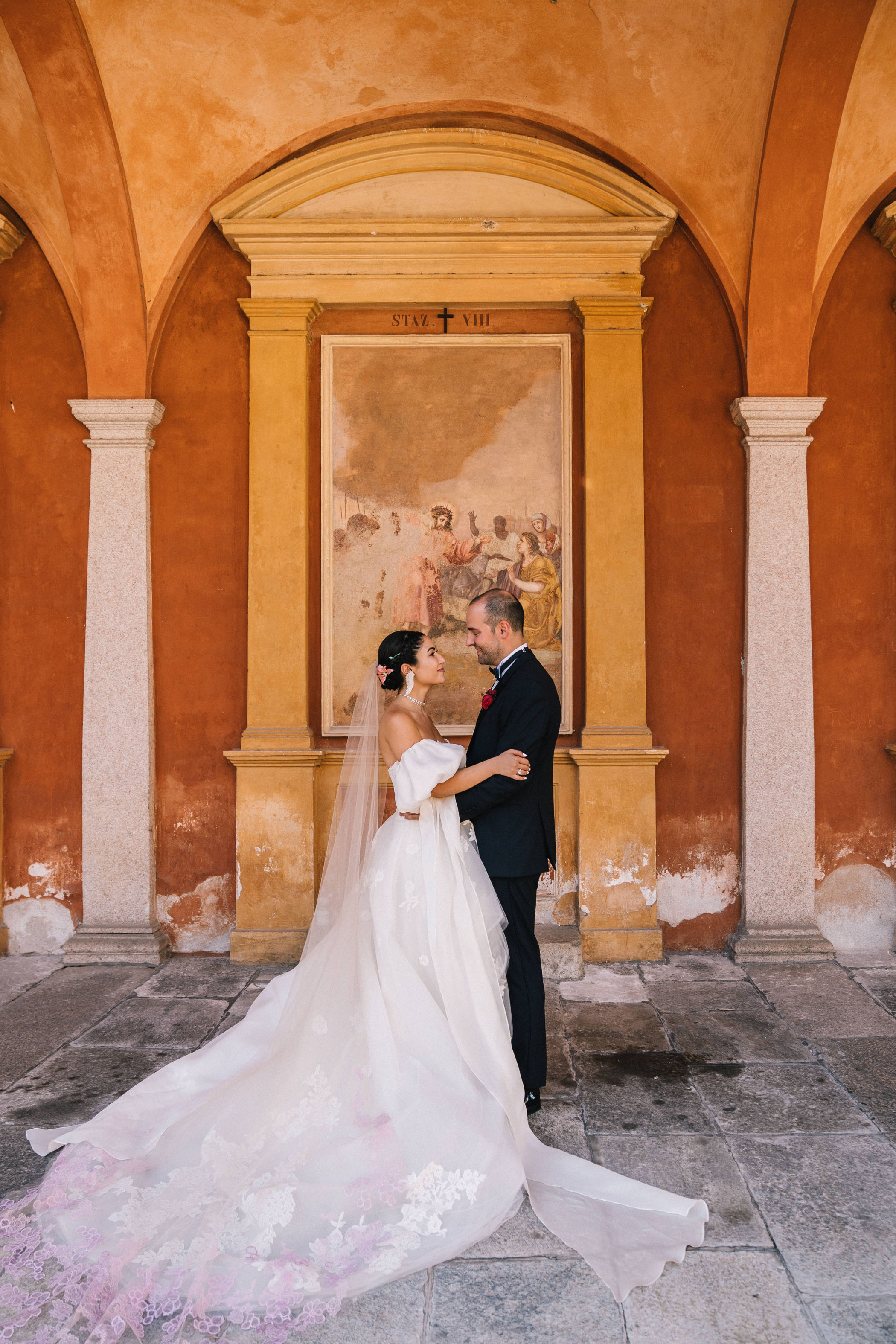 Eclectic Medieval Wedding in Italy