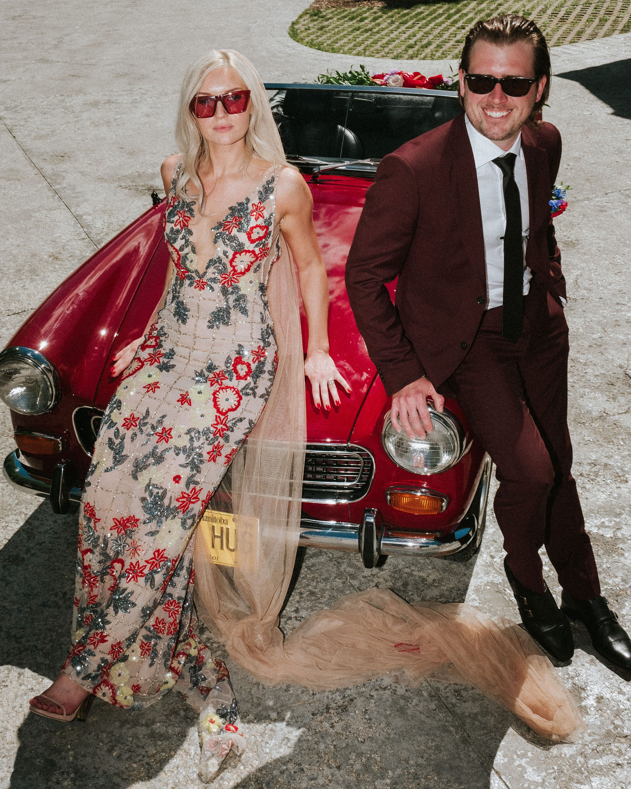Canada's Colorful Rock 'n' Roll Backyard Anti-Wedding