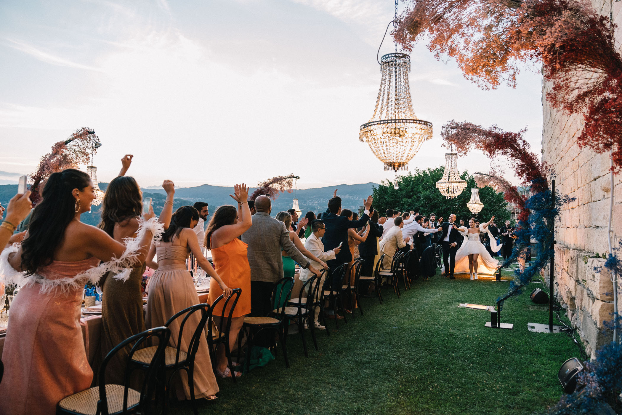 Eclectic Medieval Wedding in Italy