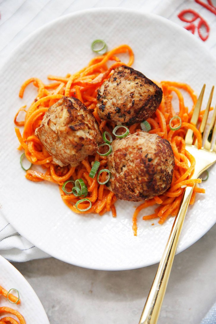 apple sage turkey meatballs healthy fall dinner ideas and recipes