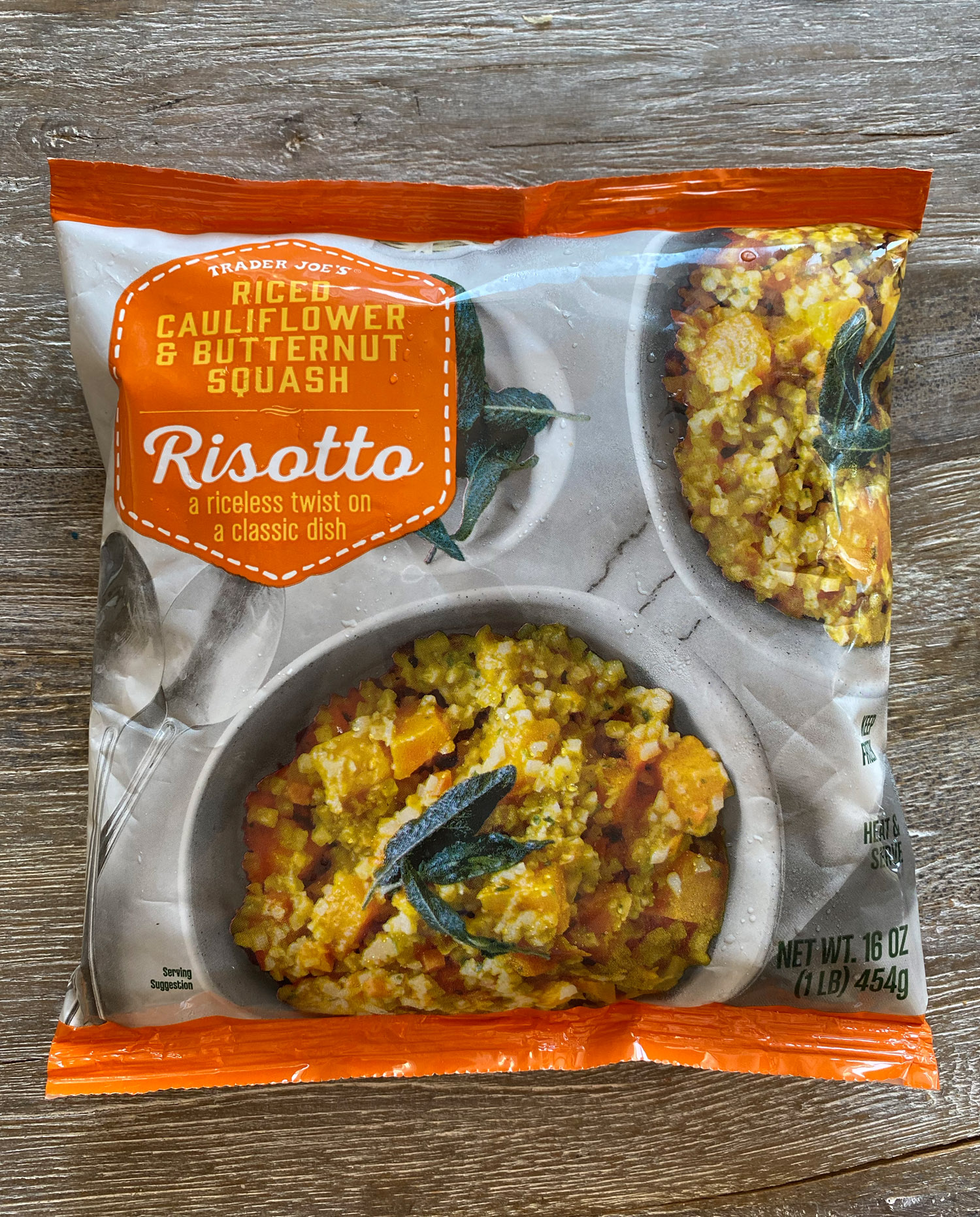 Trader Joe's Butternut Squash Cauliflower Risotto