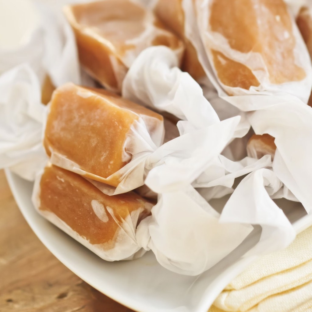 sea salt caramels for welcome bag