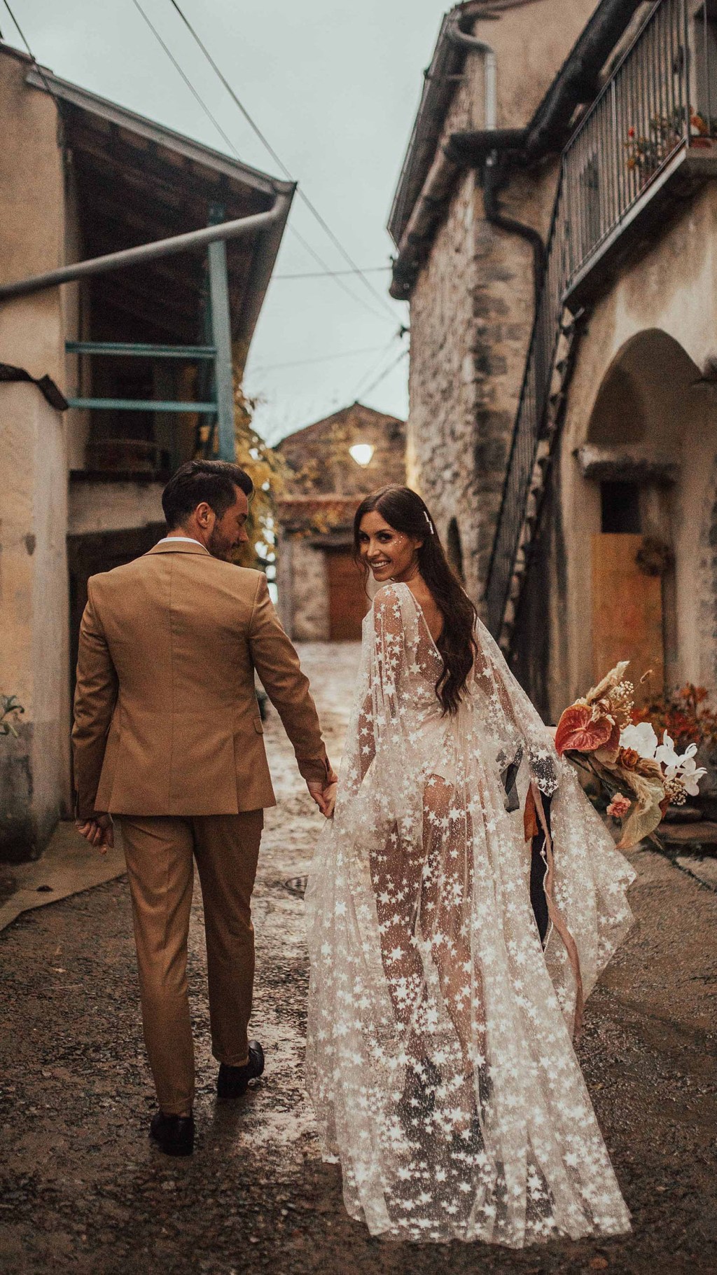 Celestial boho wedding dress Etsy